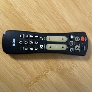 RCA RCRH02BE 2-Device Universal Remote (Black)  Used